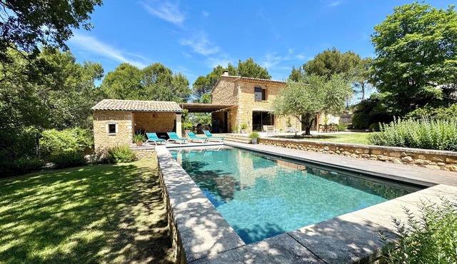 AUTHENTIC STONE FARMHOUSE WITH HEATED POOL IN QUIET COUNTRY SETTING