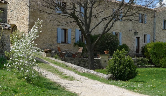 AUTHENTIC STONE MAS IN THE HEART OF LUBERON, Pool, View, Barbecue