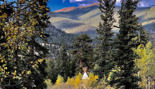 Authentic Tipi Glamping at Bison Peak Lodge [#3]
