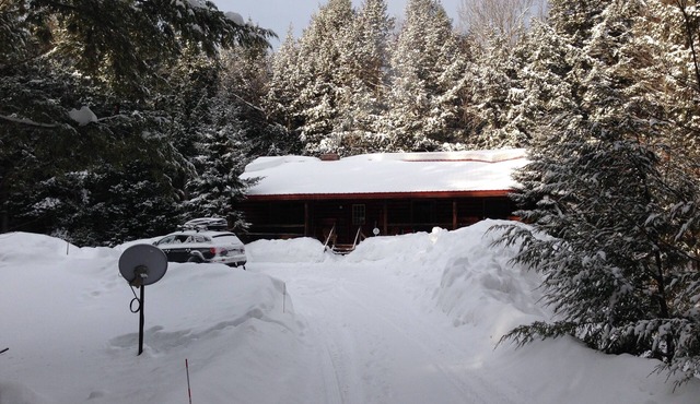 Authentic Vermont Log Cabin Between Mount Snow and Stratton - No monthly rentals