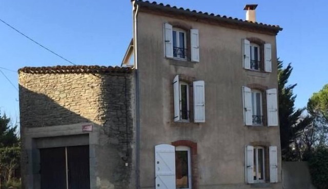 Authentic vineyard house near Carcassonne and the Canal du Midi