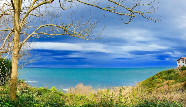 authentique house, ocean first line, private access to the beach