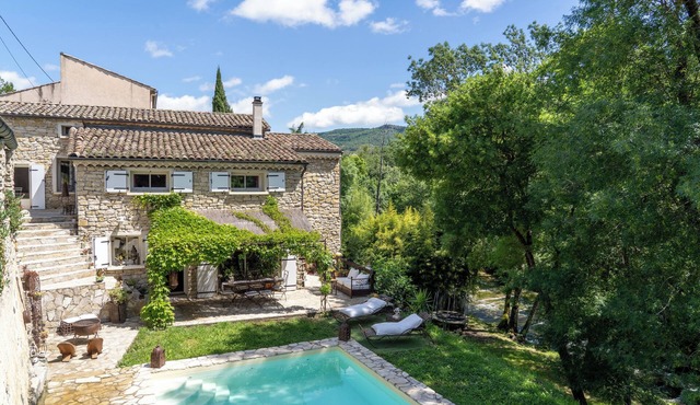 Authentique Maison D'ardèche Avec Piscine