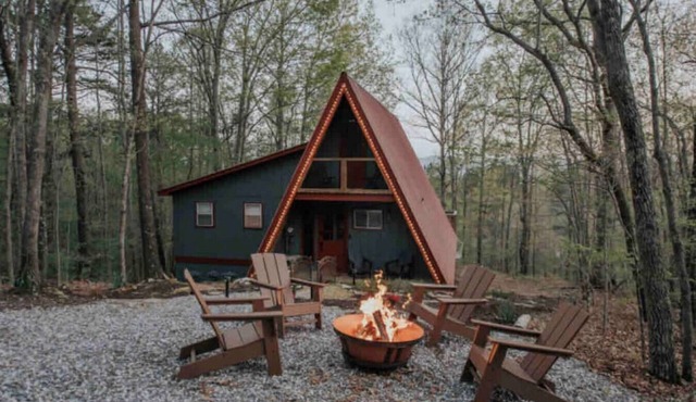 Autumn Escape A-Frame Stay | Trails & Town