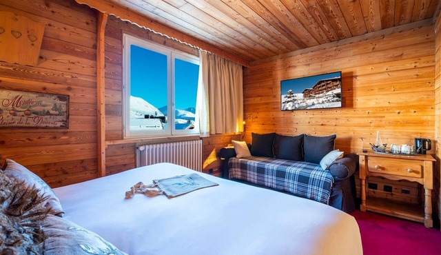 Aux pieds pistes ! Chambre pour 3 + accès spa