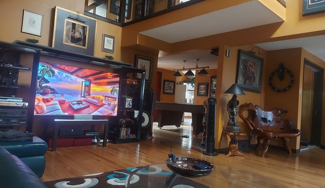 Available for STAMPEDE! Custom Solar House,Park,Hot Tub, Pool table, Fire Pit,