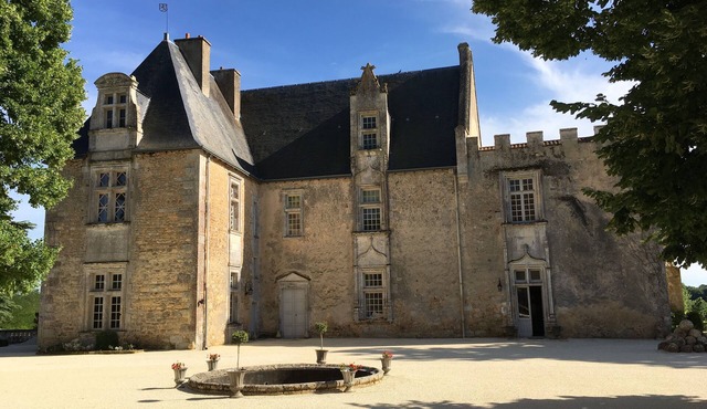 Available in July: Chateau-fort, 15-21 people, swimming pool, charm calm unusual