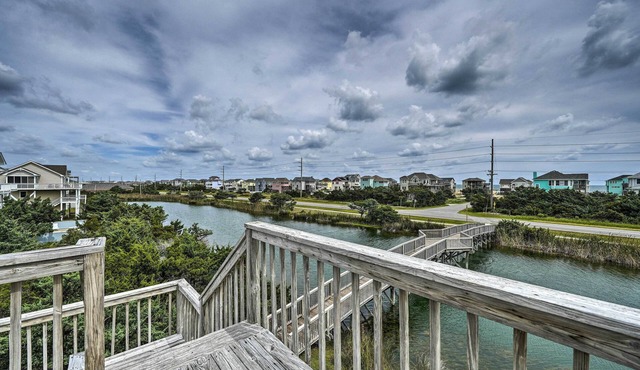 Avon Home on the Channel w/Hot Tub & Deck!