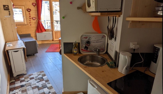 Avoriaz - charming studio with balcony in the heart of the resort