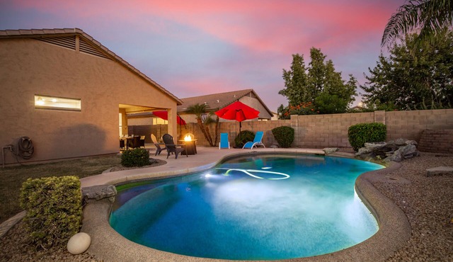 Awesome Chandler Home with Heated Pool! Dog Friendly!