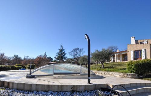 Awesome Home In Saint-Laurent-Du-Verdo With Private Swimming Pool, Can Be Inside Or Outside