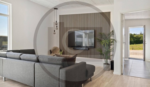 Awesome home in Ejstrupholm with sauna