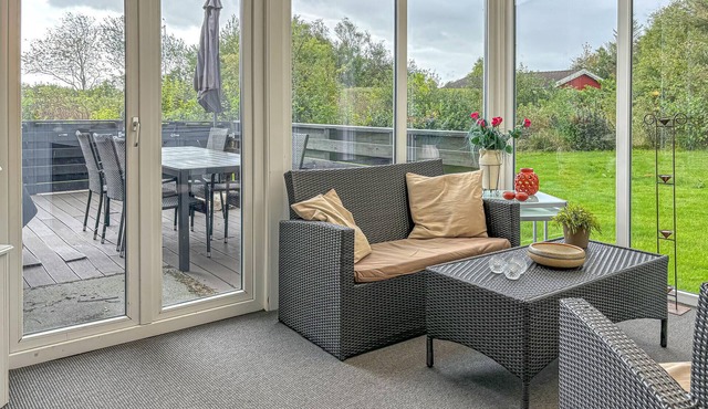 Awesome home in Farsø with sauna