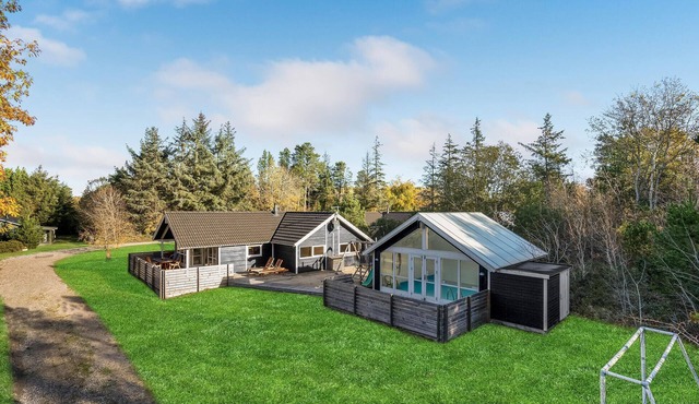 Awesome home in Hals with sauna