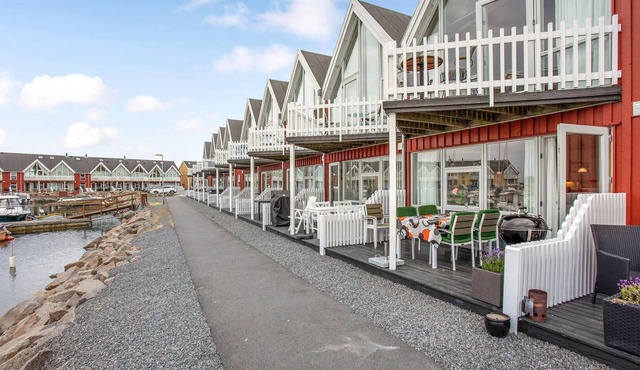 Awesome home in Hasle with harbor view