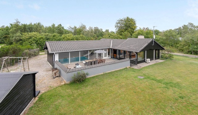 Awesome home in Knebel with WiFi