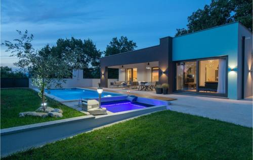 Awesome Home In Krsan With Sauna