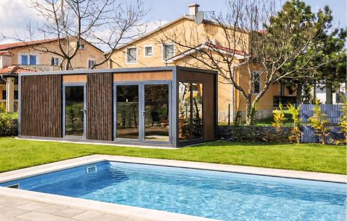 Awesome Home In Nedescina With Sauna