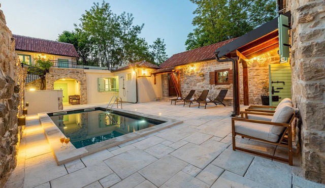 Awesome home in Pristeg with private swimming pool, can be inside or outside