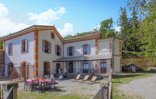 Awesome Home In Privas With Sauna