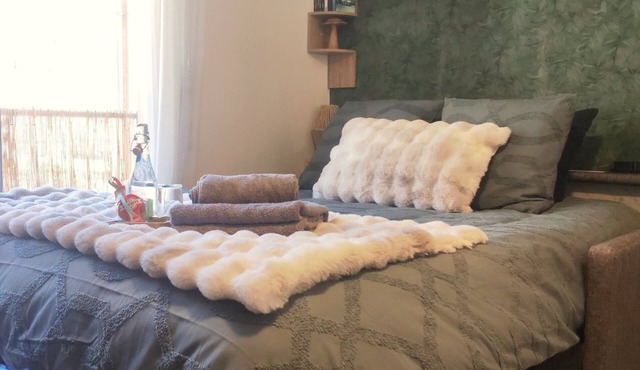 Ax-les-Thermes, cosy studio 4 pers and balcony : ski, hiking, thermal baths | All on foot
