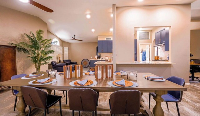 AZ Dream Golf Vacation 2 BR 2 bath house optional casita Oakwood Country Club
