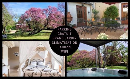 B&B Des Histoires d'Anges - Côté Jardin - Accueil Vélo