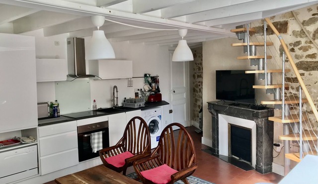 (B) In the heart of Le Mans, quiet and pleasant duplex apartment