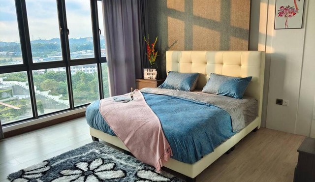 B0910 Eden Garden in Green Haven 3BR wifi By STAY