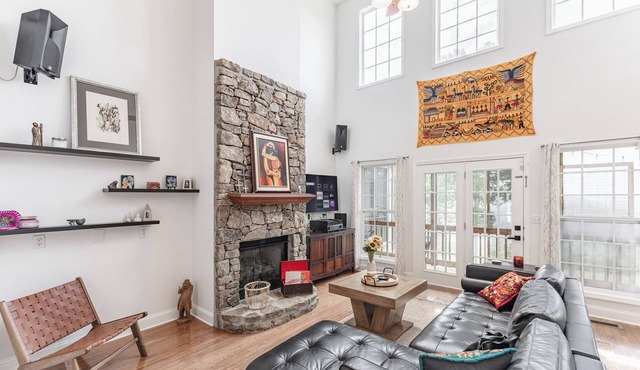 Back Forty Overlook-a secluded mountainside farmhouse at the edge of 40 acres.