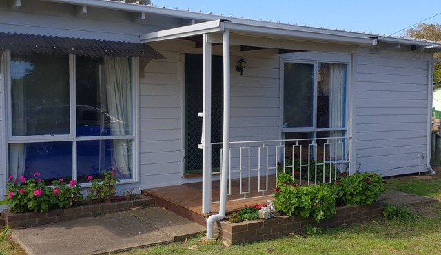 Back of the golf course cottage