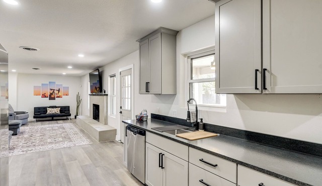 Backyard & Game Room! Home in Heart of Midland