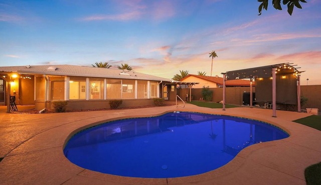 Backyard Oasis: 2-BR Family Home w/Private Pool