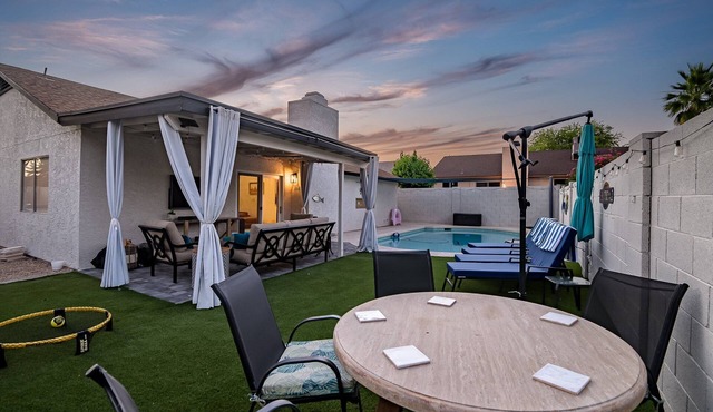 Backyard Oasis + Private Pool & Pets Welcome!