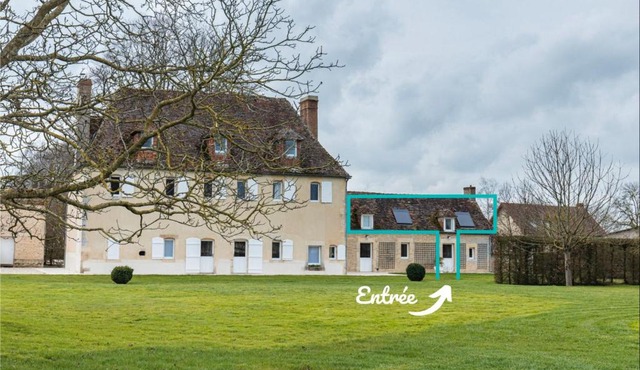 Bagatelle avec Jardin et Piscine Chauffée