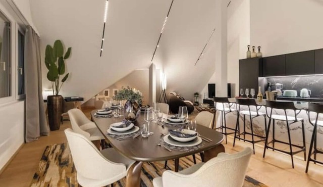 Bahnhofstrasse Designer Penthouse Private Rooftop