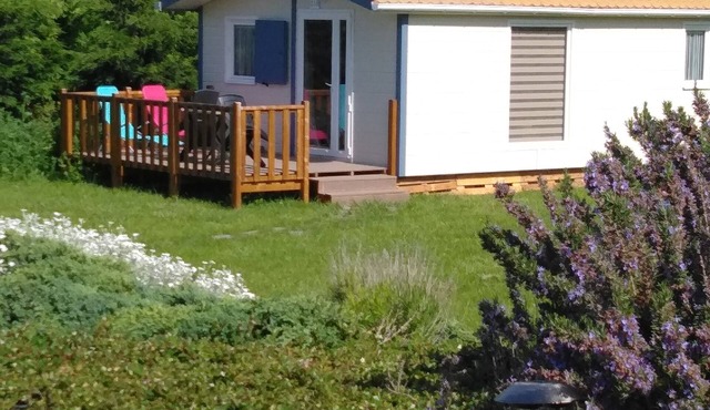 Baie de st valéry/somme le crotoy, cosy mobi-loft + hamman, sauna option