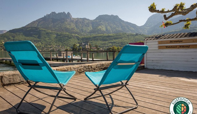 BAIE DES VOILES - #2 rez de jardin, 1ch. acces lac