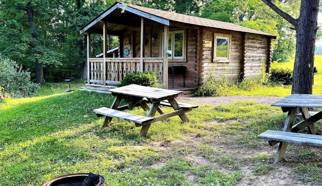 "Baker" Camping Cabin #2 | Pet Friendly