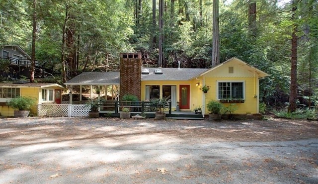 Bakery Redwood Retreat with Creek Access