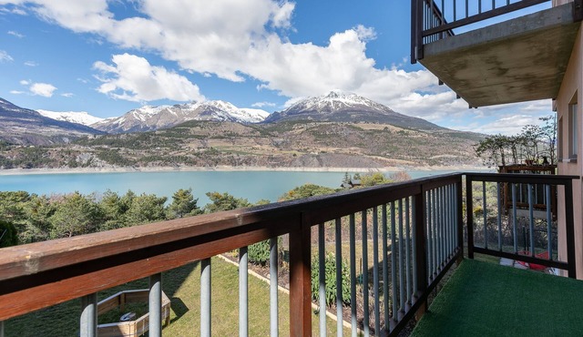 Balcon sur Serre-Ponçon - Au bord du lac