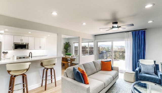 Balconies & Views: Modern Abode in Poway!