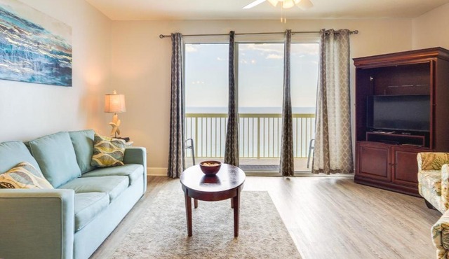 Balcony and Beach Access Oceanfront PCB Condo