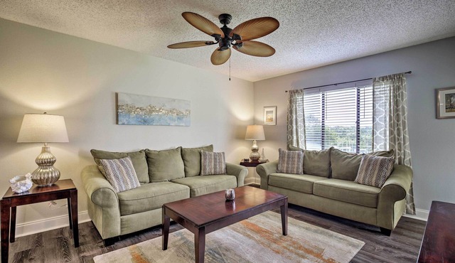 Balcony & Pool: Gulfview Tierra Verde Escape!