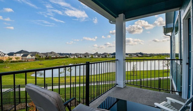 Balcony with Serene Waterfront Views