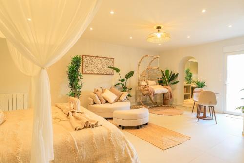 Bali Lodge - Evasion balinaise - Jaccuzzi - Sauna