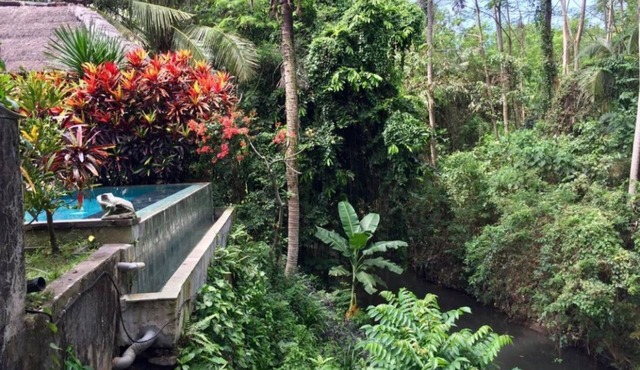 Balinese Style Superior Room in Sukawati Gianyar, Lush Garden in the Property