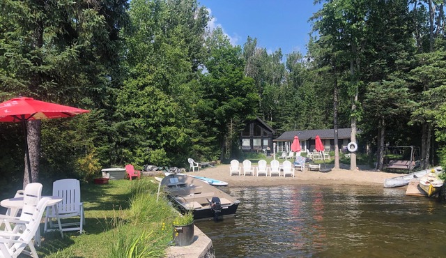Balsam Lake Ontario Sand Beach “Welcome to Castaway Beach “Clean shallow water