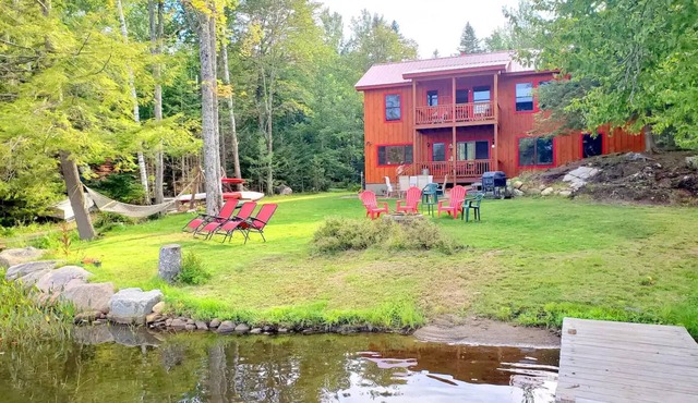 Balsam Point Lakehouse · Indian Lake Adirondacks · Waterfront on Lake Abanakee