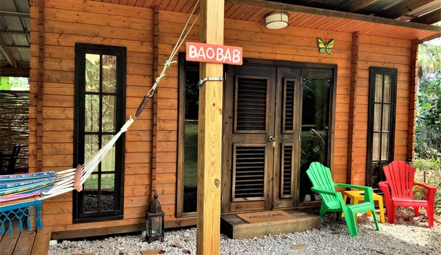 Baobab, a beautiful and cosy wooden bungalow